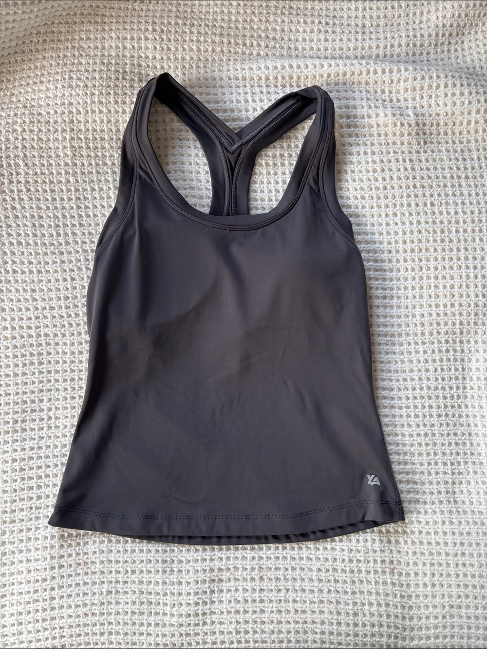 YoungLA Women's Black Racerback Tank Top